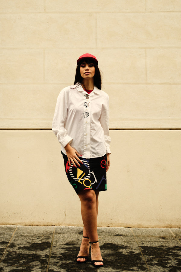 Alphabet Skirt - Sugar + Style