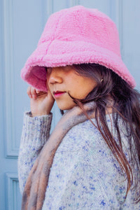 Fluffy Bucket Hat - Sugar + Style