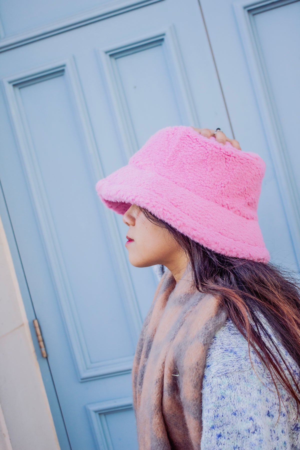 Fluffy Bucket Hat - Sugar + Style