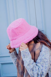 Fluffy Bucket Hat - Sugar + Style