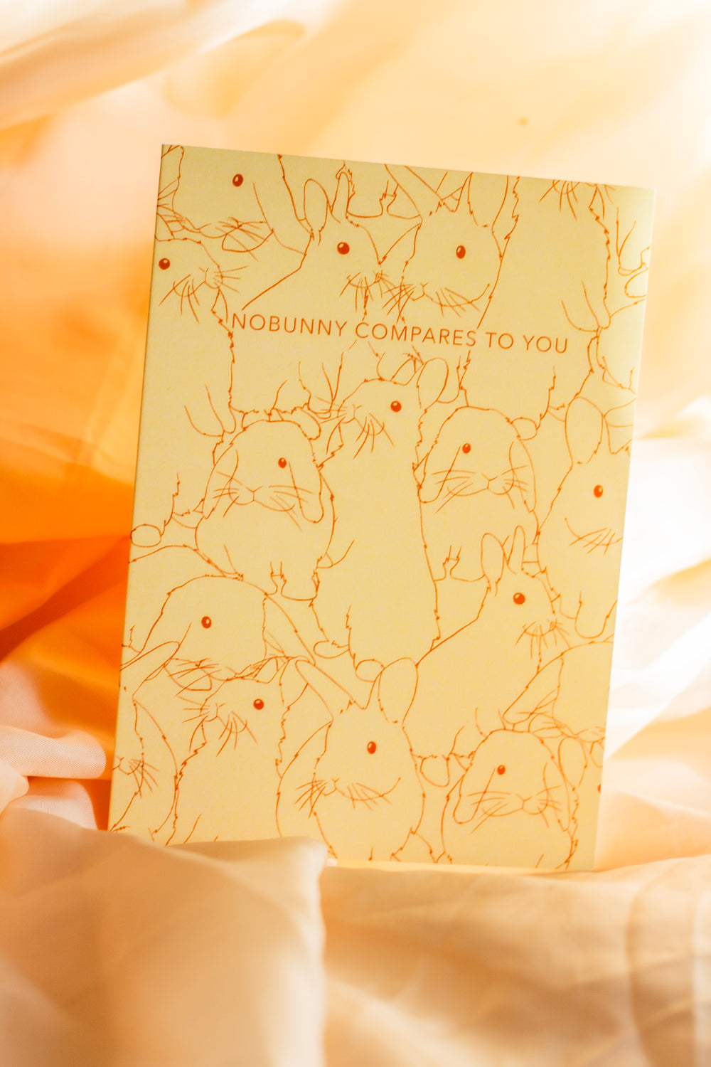 Juu Illustration Bunny Print Card with Envelope - Sugar + Style