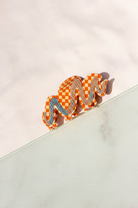 Checkerboard Wiggle Cloud Clip - Sugar + Style