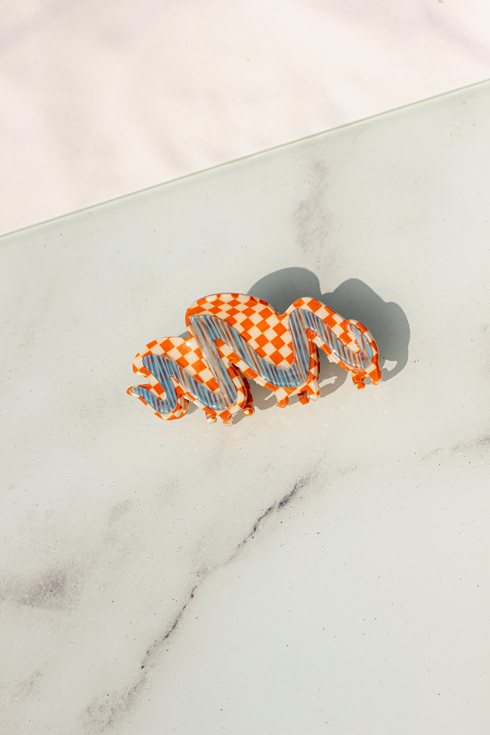 Checkerboard Wiggle Cloud Clip - Sugar + Style