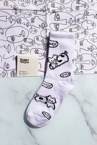 Cow Animal Socks - Sugar + Style