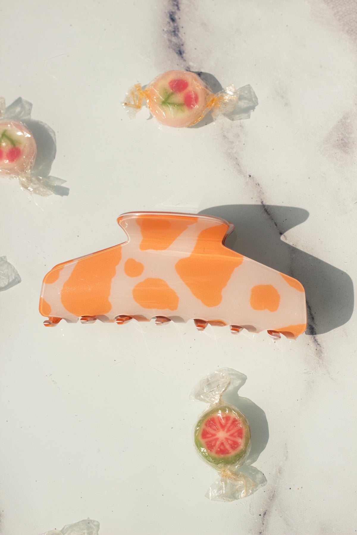 Cow Print Claw Clip - Sugar + Style