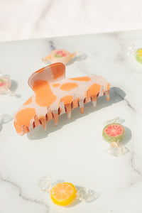 Cow Print Claw Clip - Sugar + Style