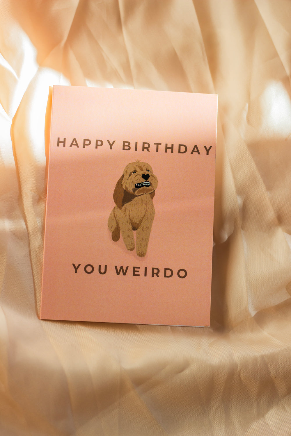 Juu Illustration Terrier Dog Birthday  Card with Envelope - Sugar + Style