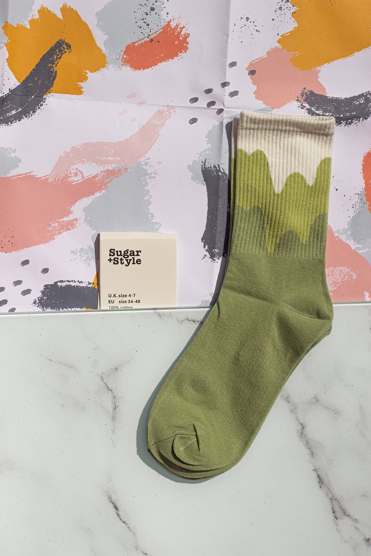 Drippy Top Socks - Sugar + Style