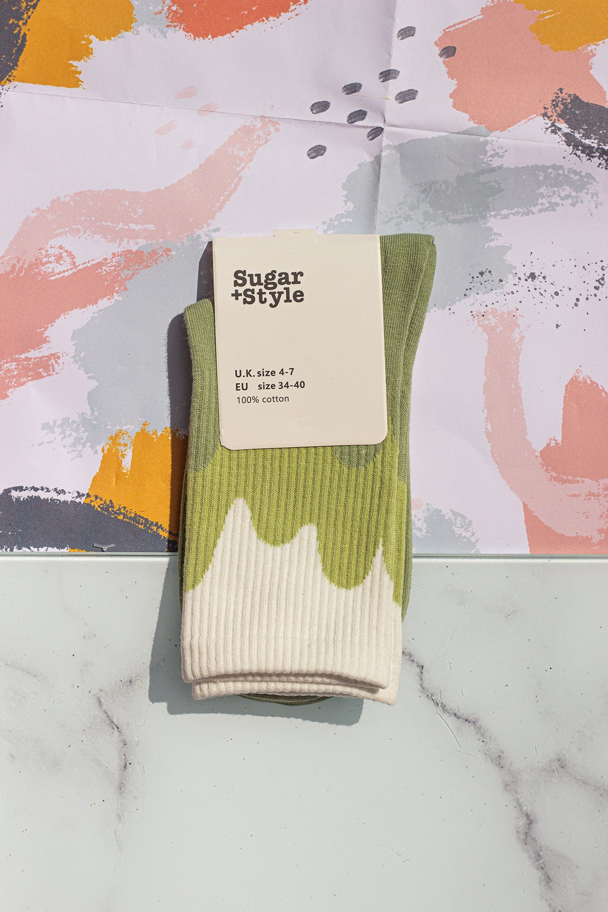 Drippy Top Socks - Sugar + Style