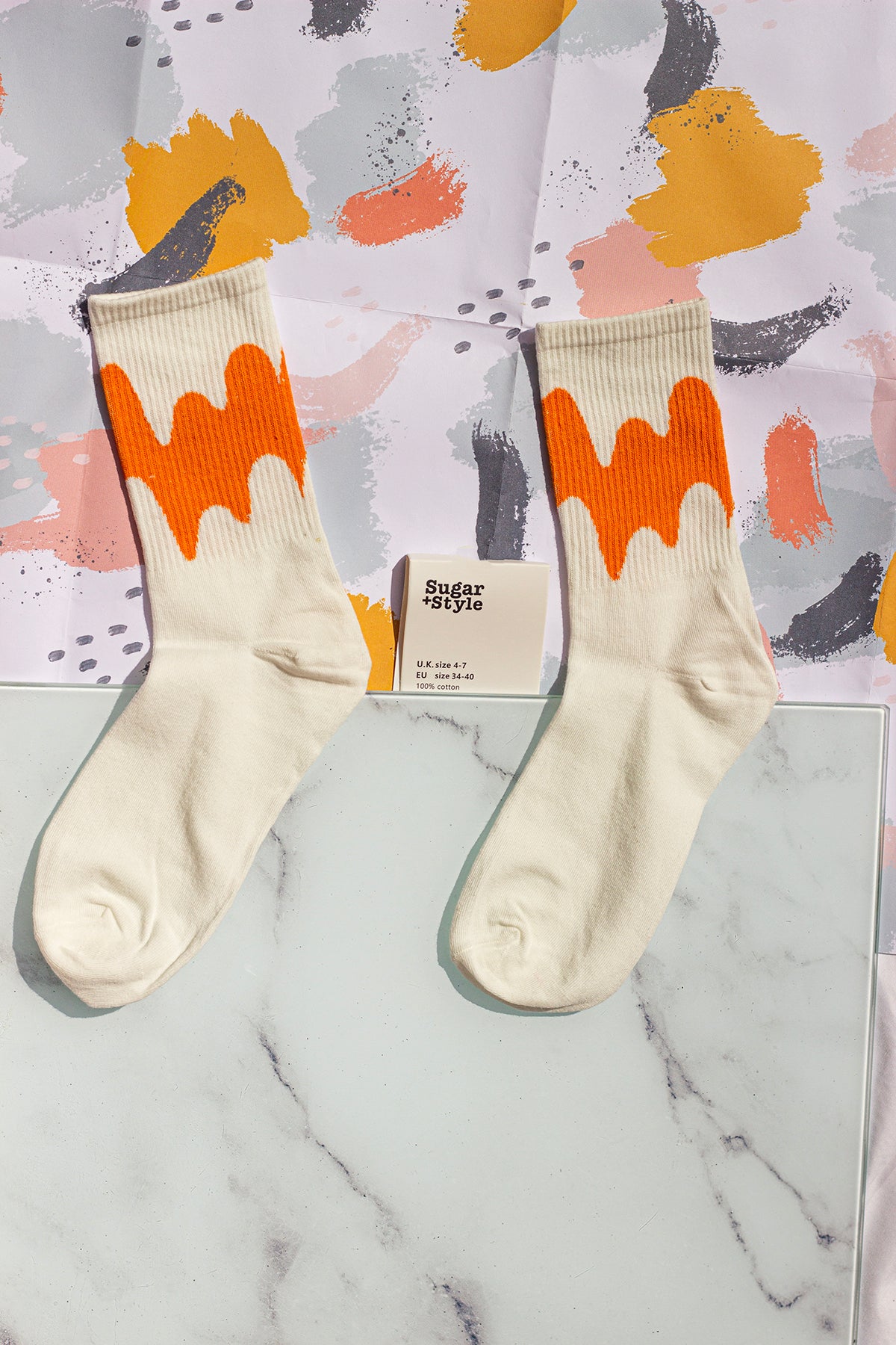 Drippy Top Socks - Sugar + Style