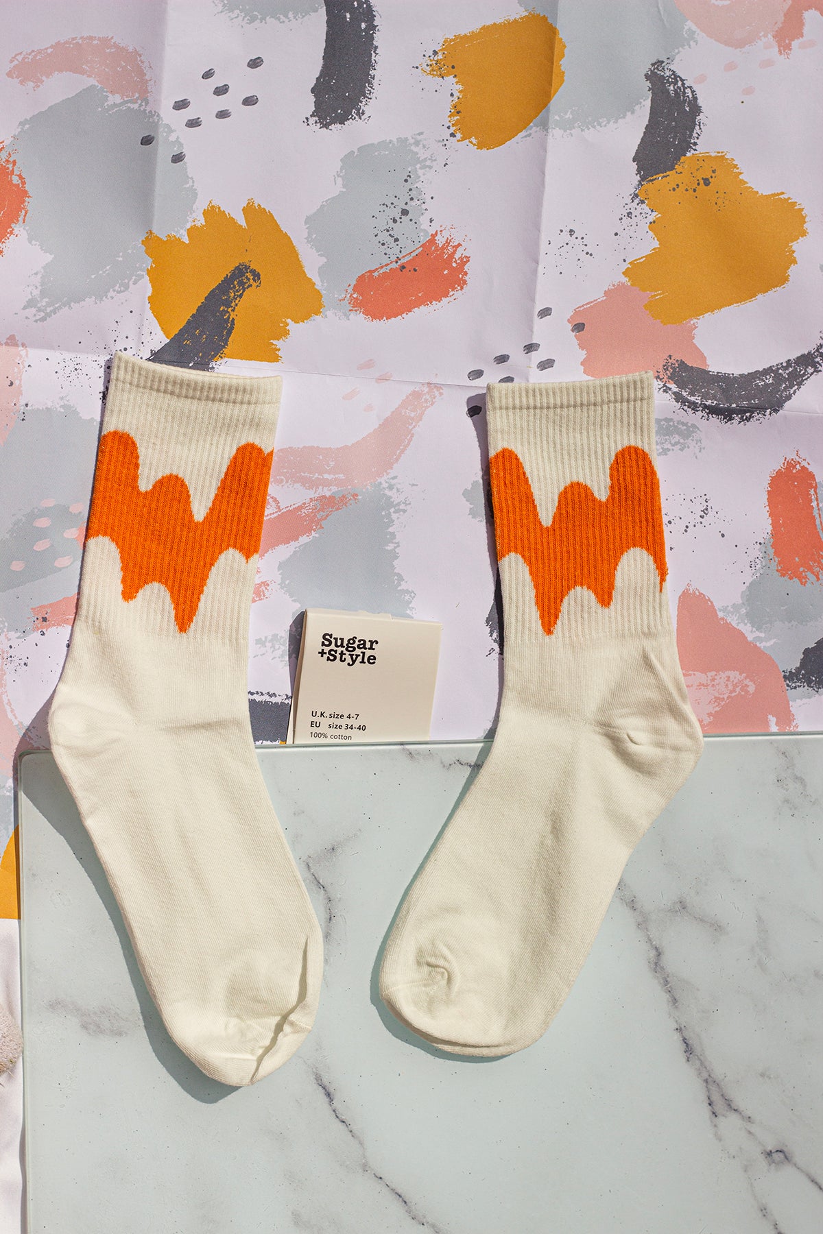 Drippy Top Socks - Sugar + Style