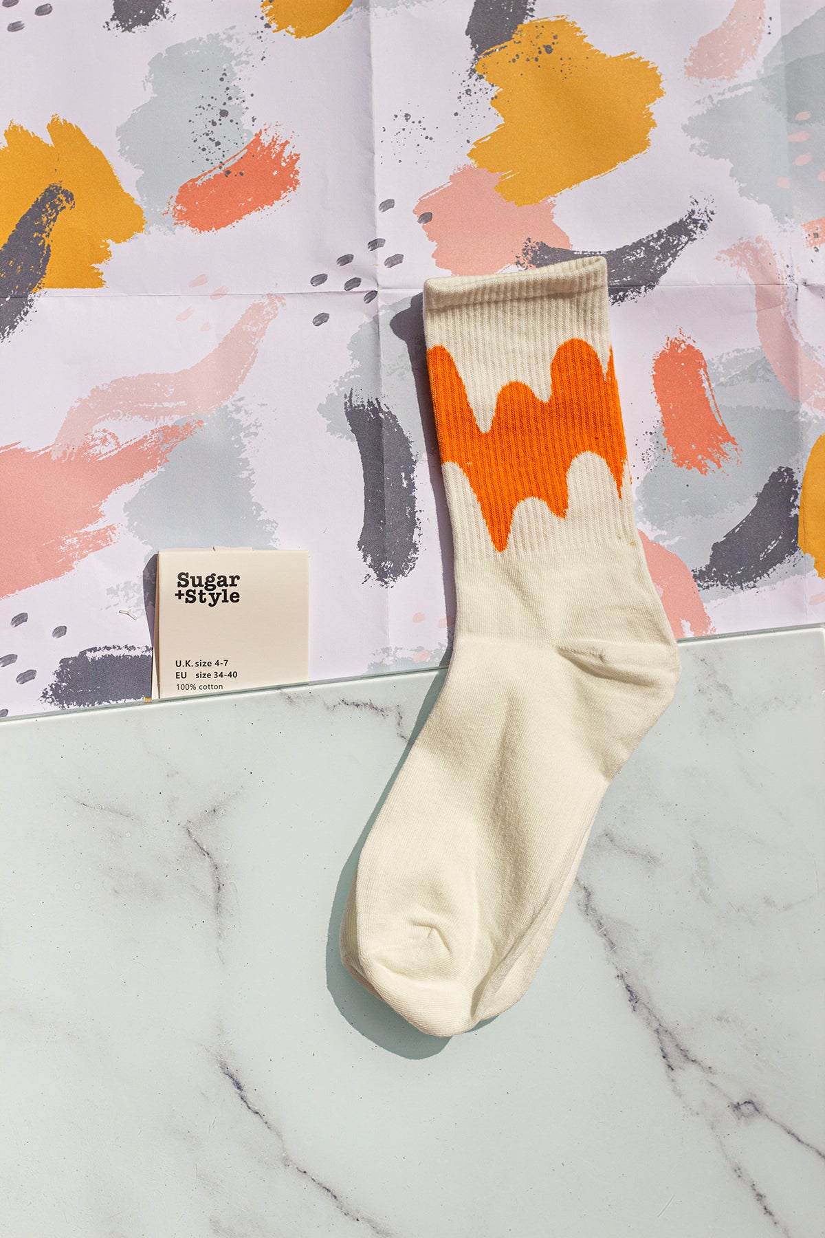 Drippy Top Socks - Sugar + Style