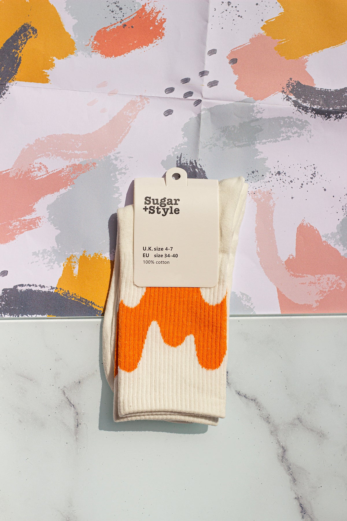 Drippy Top Socks - Sugar + Style