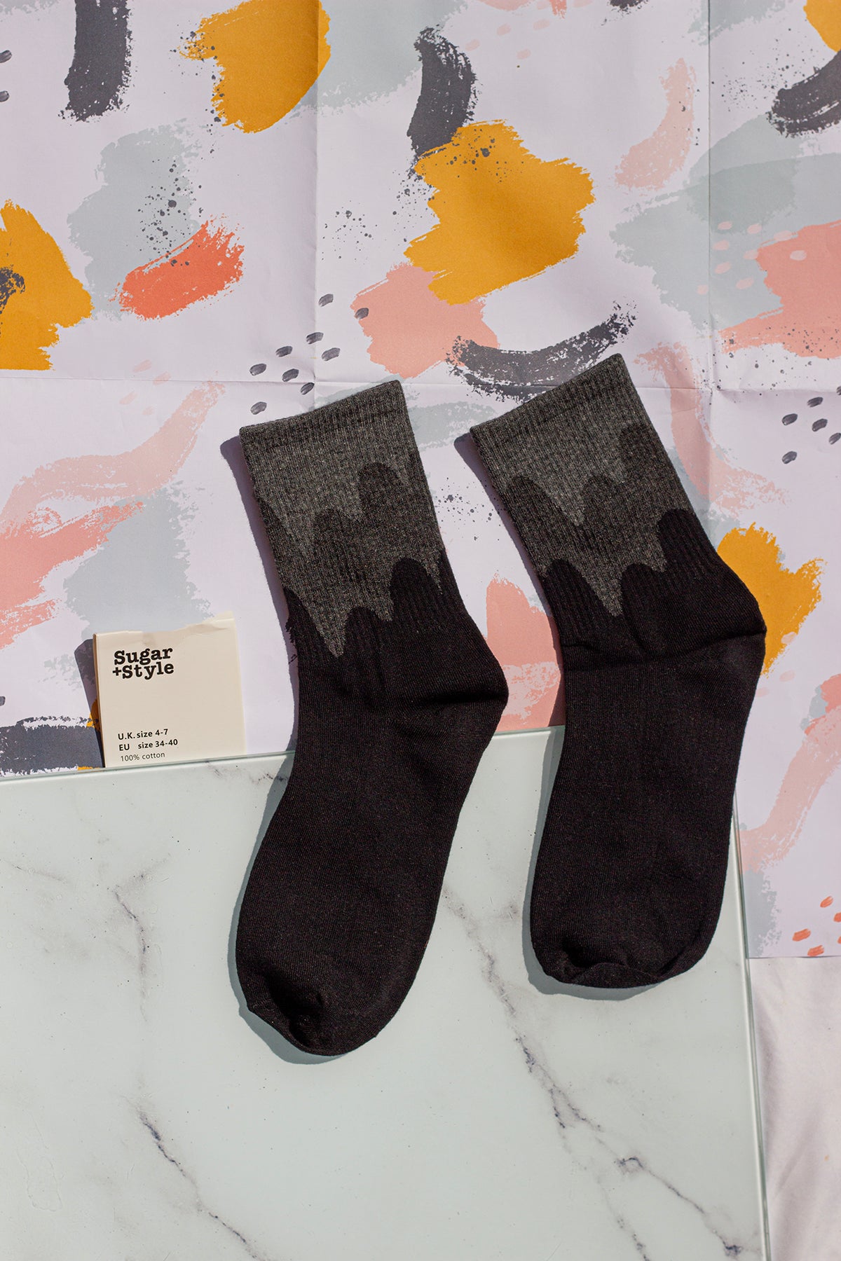 Drippy Top Socks - Sugar + Style