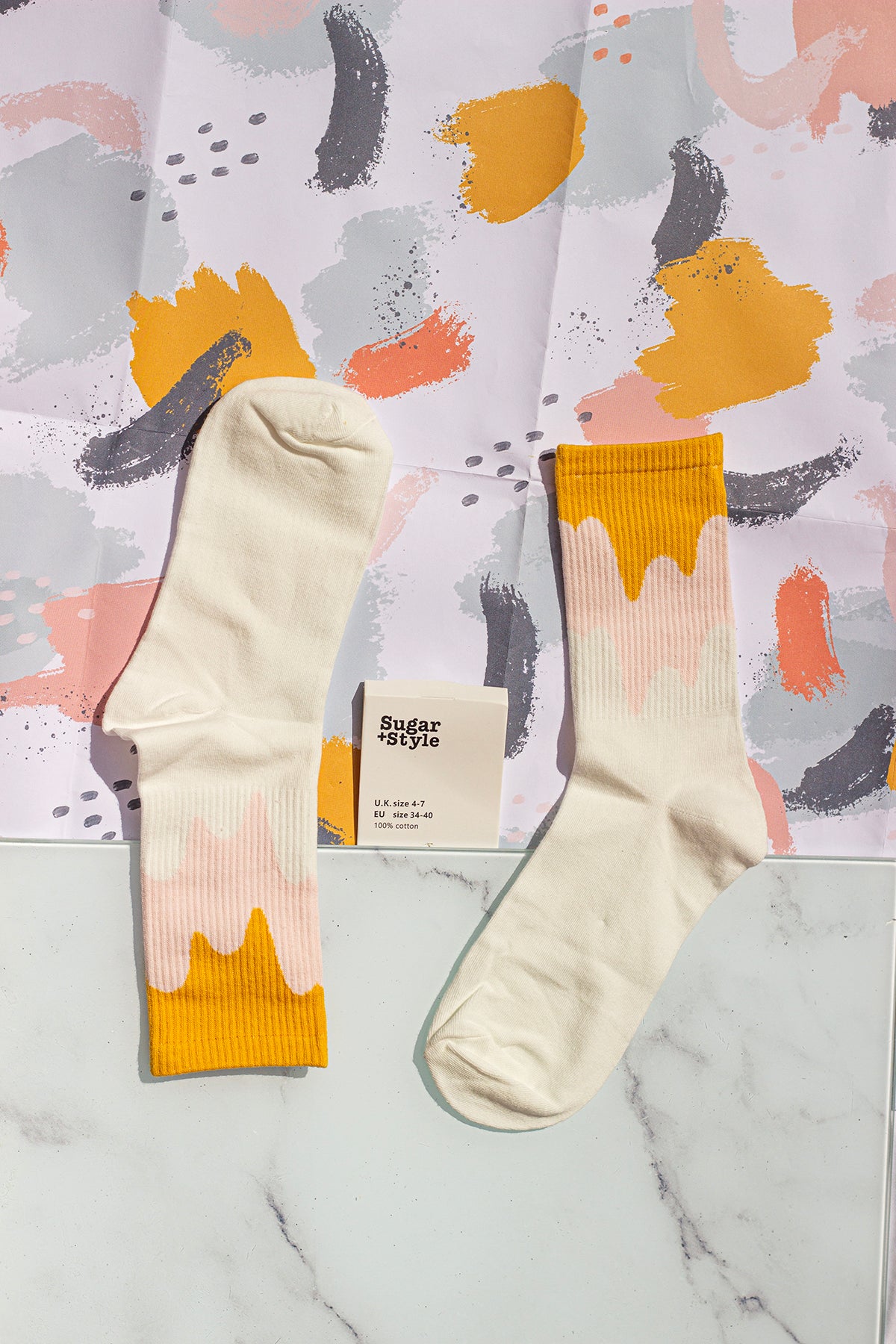 Drippy Top Socks - Sugar + Style