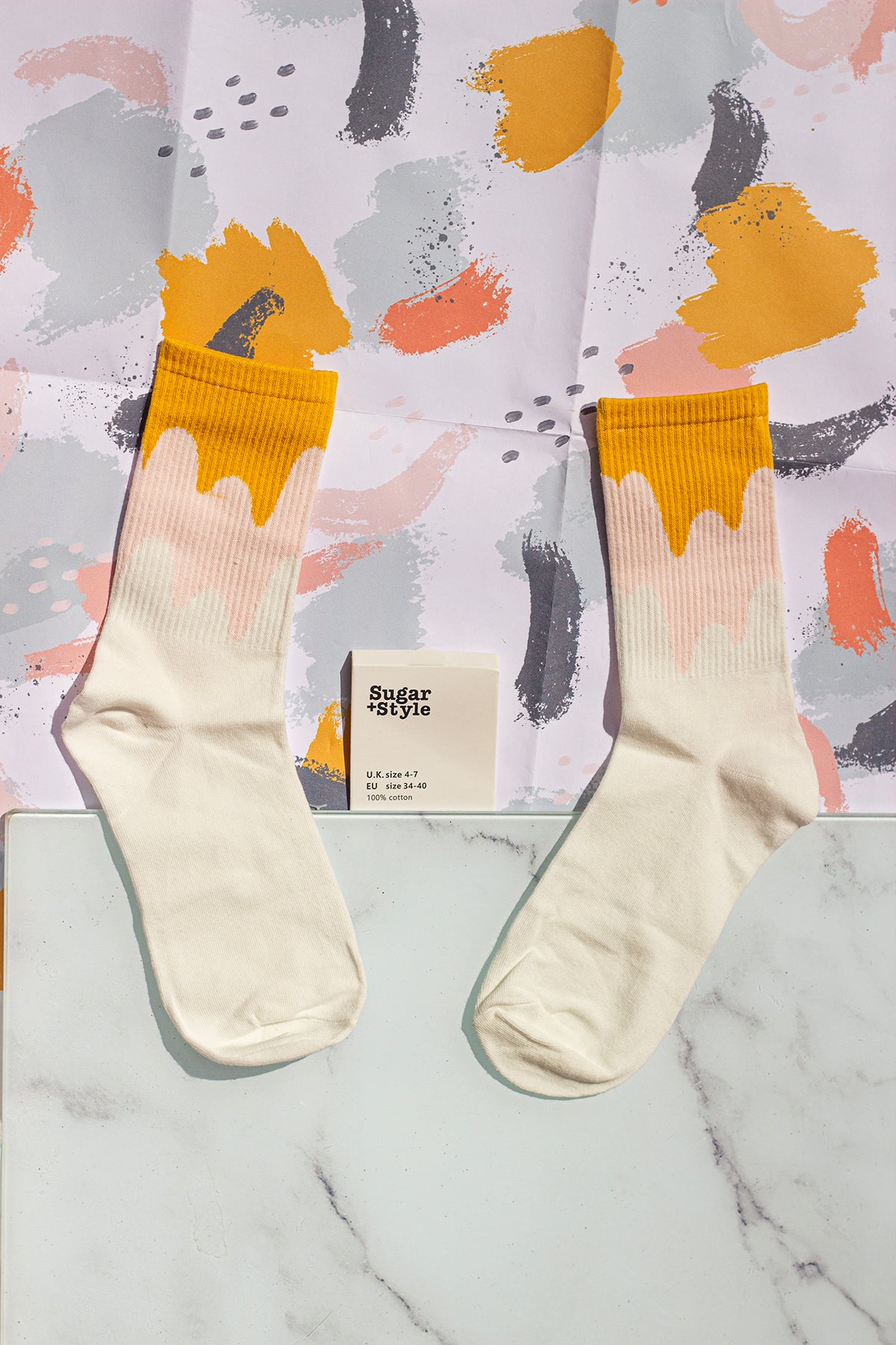 Drippy Top Socks - Sugar + Style