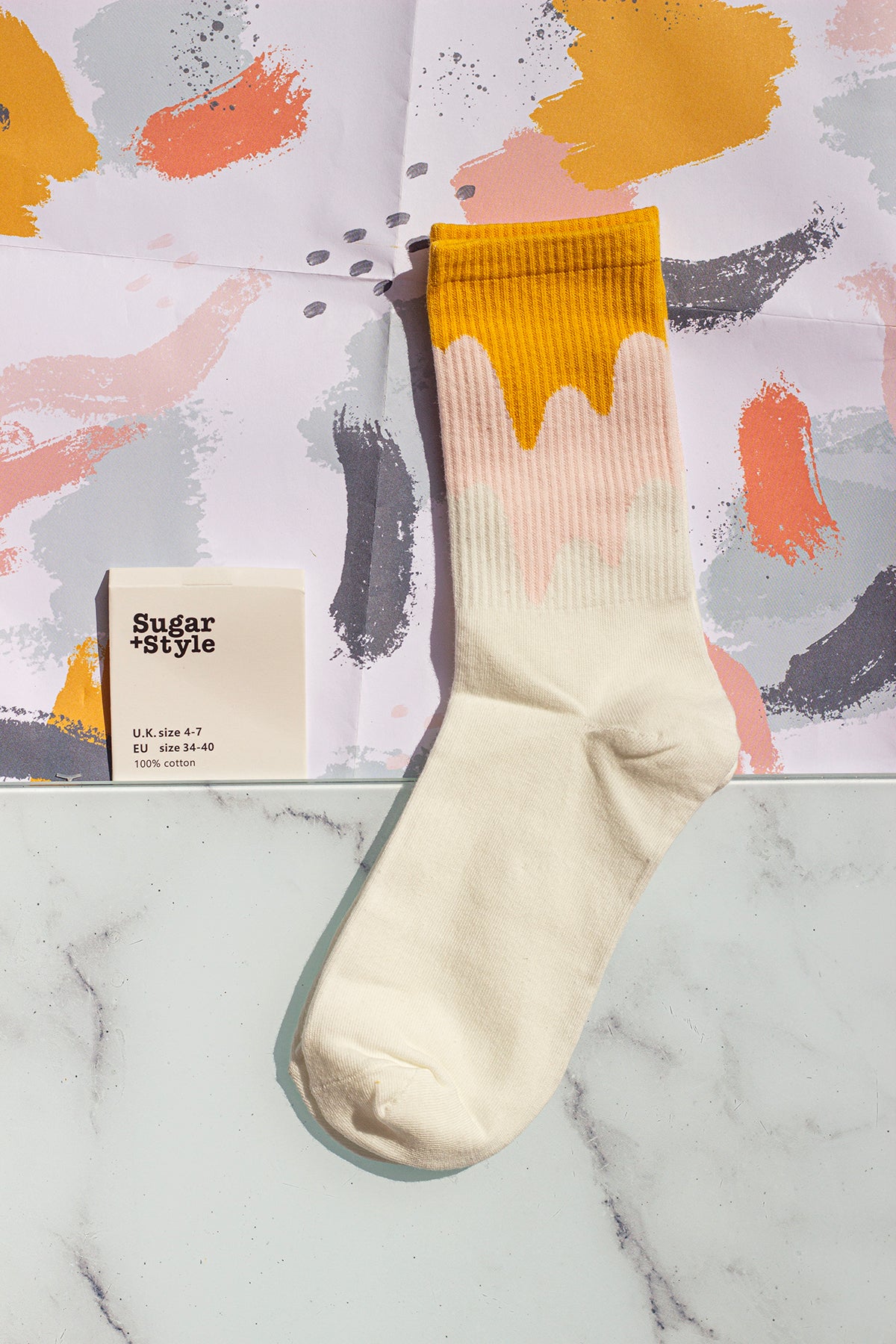 Drippy Top Socks - Sugar + Style