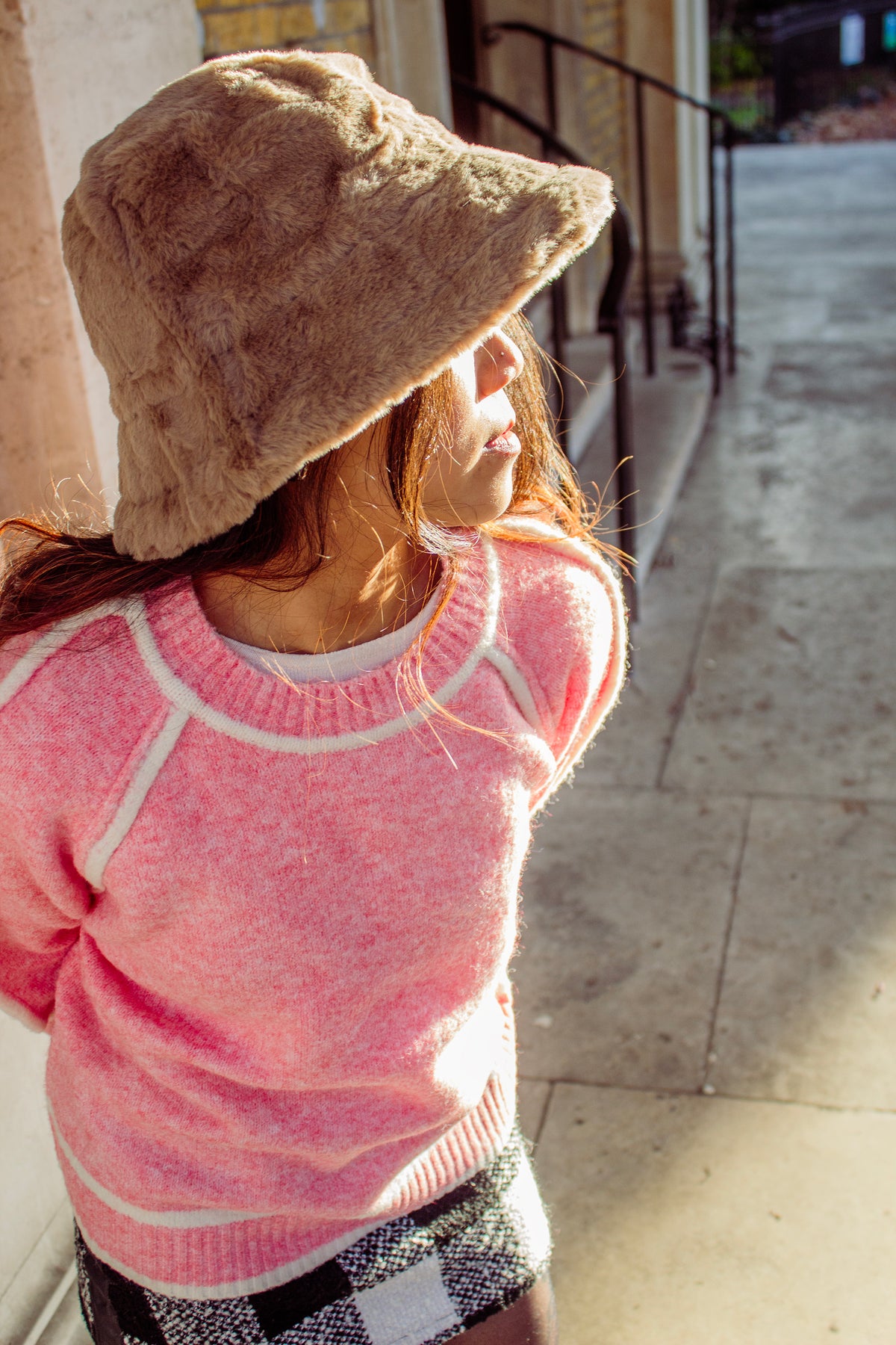 Fluffy Bucket Hat - Sugar + Style