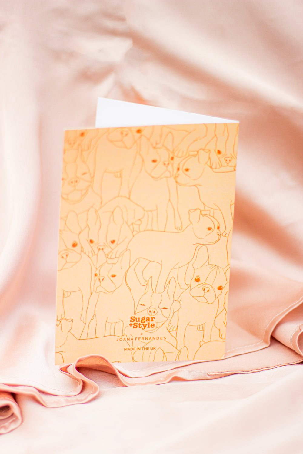 Juu Illustration Frenchie Dog Card with Envelope - Sugar + Style