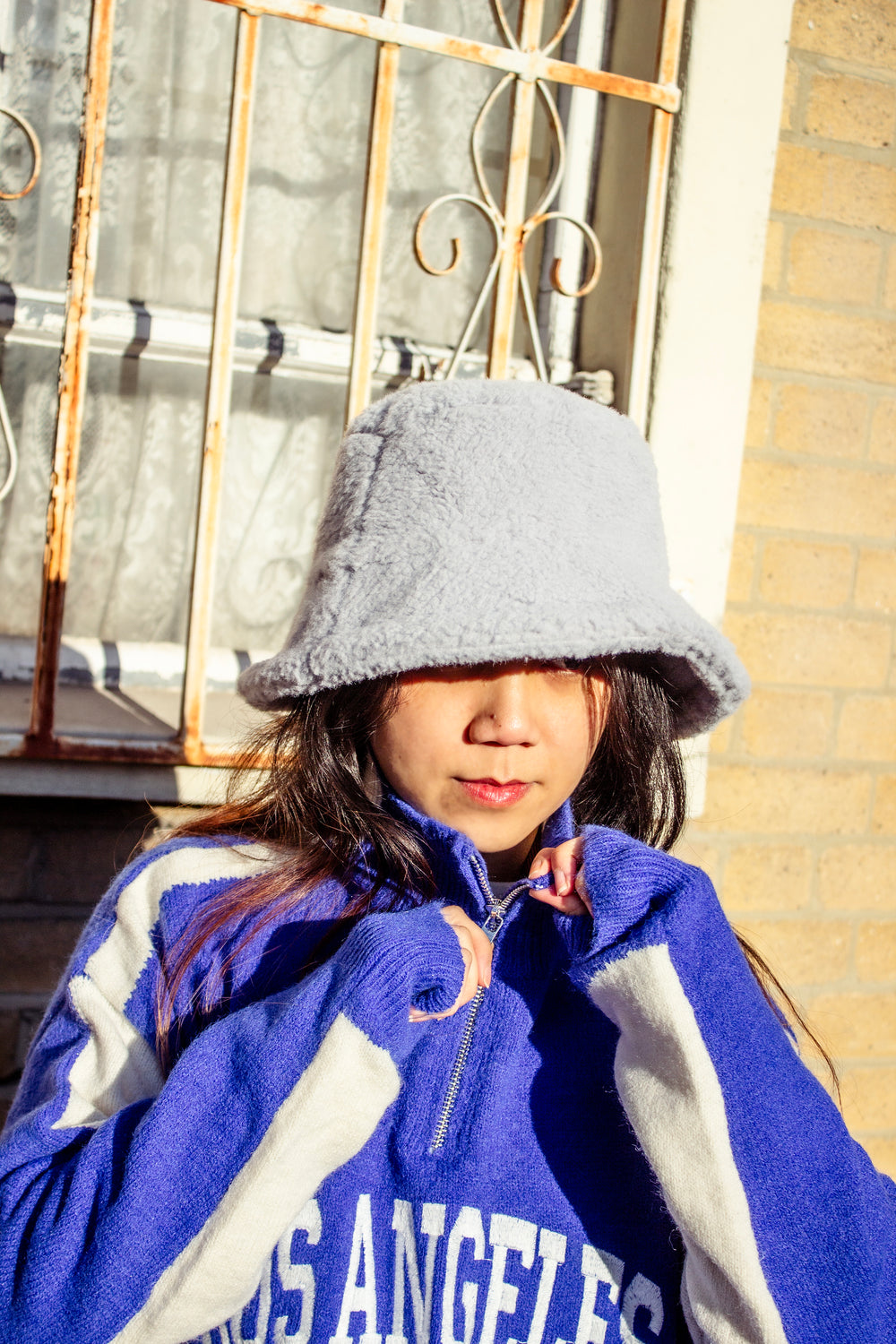 Fluffy Bucket Hat - Sugar + Style