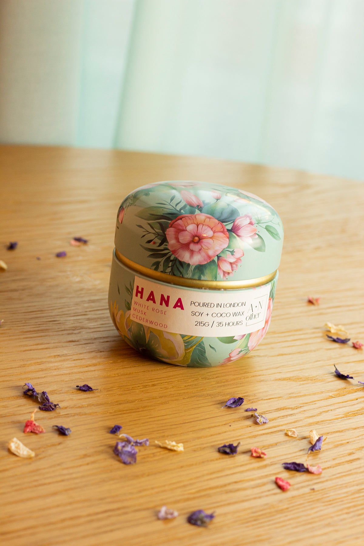 Hana Candle Tin - Sugar + Style