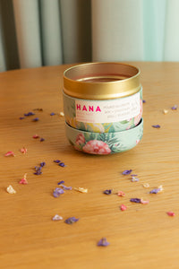 Hana Candle Tin - Sugar + Style