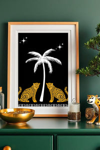 Leopard Duo A4 Print - Sugar + Style