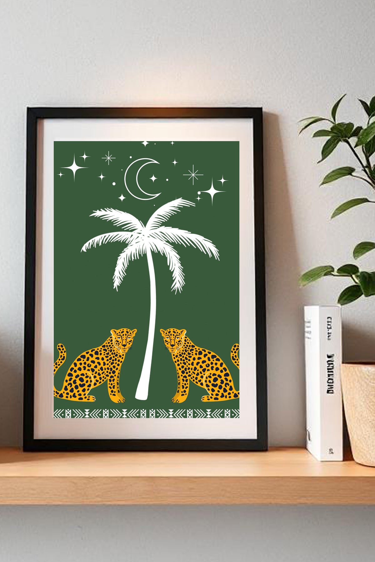 Leopard Duo A4 Print - Sugar + Style