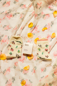 Mini Flower Pattern Socks - Sugar + Style