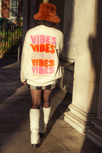 Good Vibes Tufted Jumper - Sugar + Style