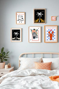 Zebra Duo A4 Print - Sugar + Style