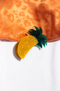 Pineapple Fruit Claw Hair Clip - Sugar + Style