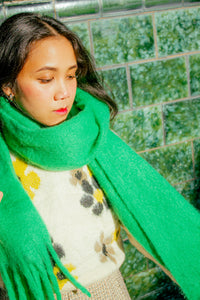 Colour Block Warm Wrap Scarf - Sugar + Style