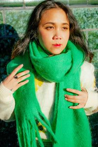 Colour Block Warm Wrap Scarf - Sugar + Style