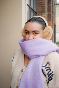 Colour Block Warm Wrap Scarf - Sugar + Style