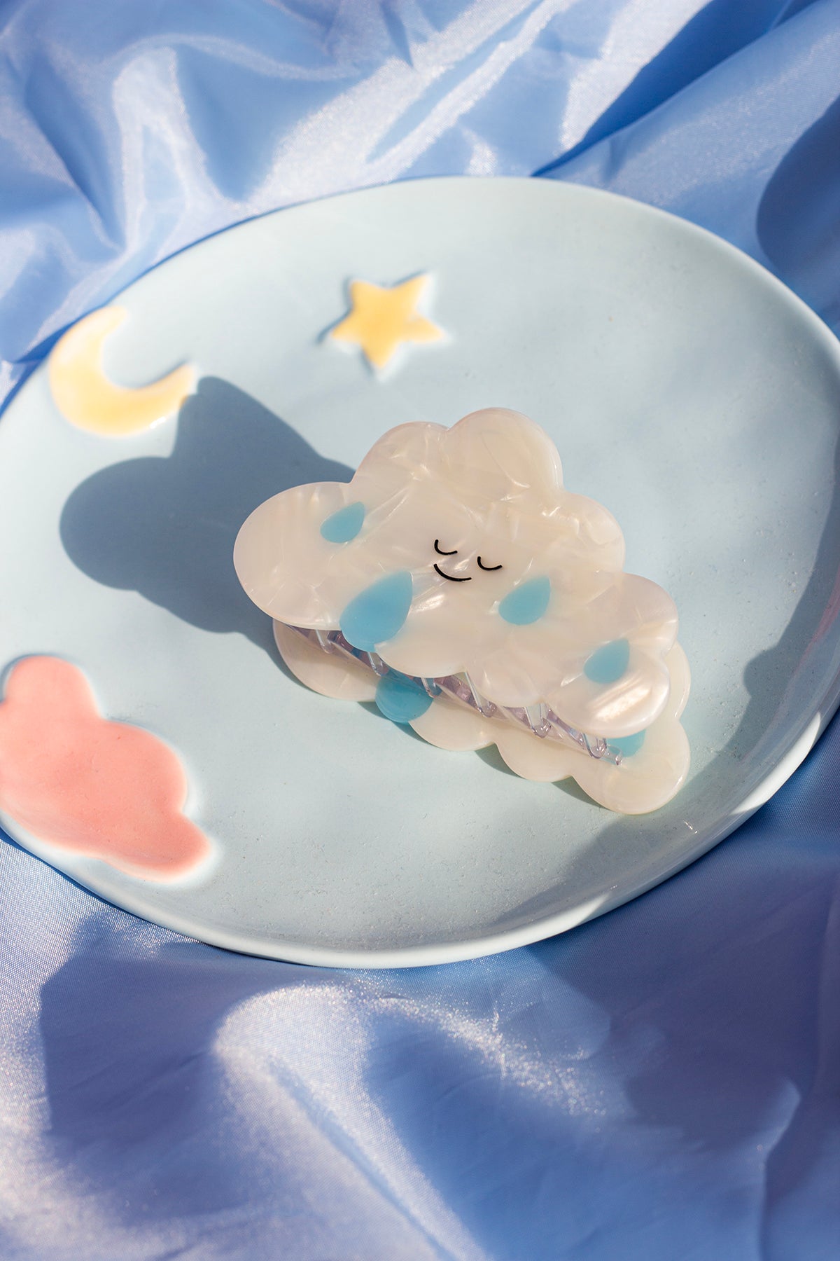 Shiny Cloud Claw Hair Clip - Sugar + Style