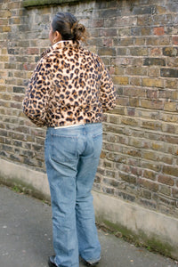 Reversible Leopard and Quilted Jacket - Sugar + Style