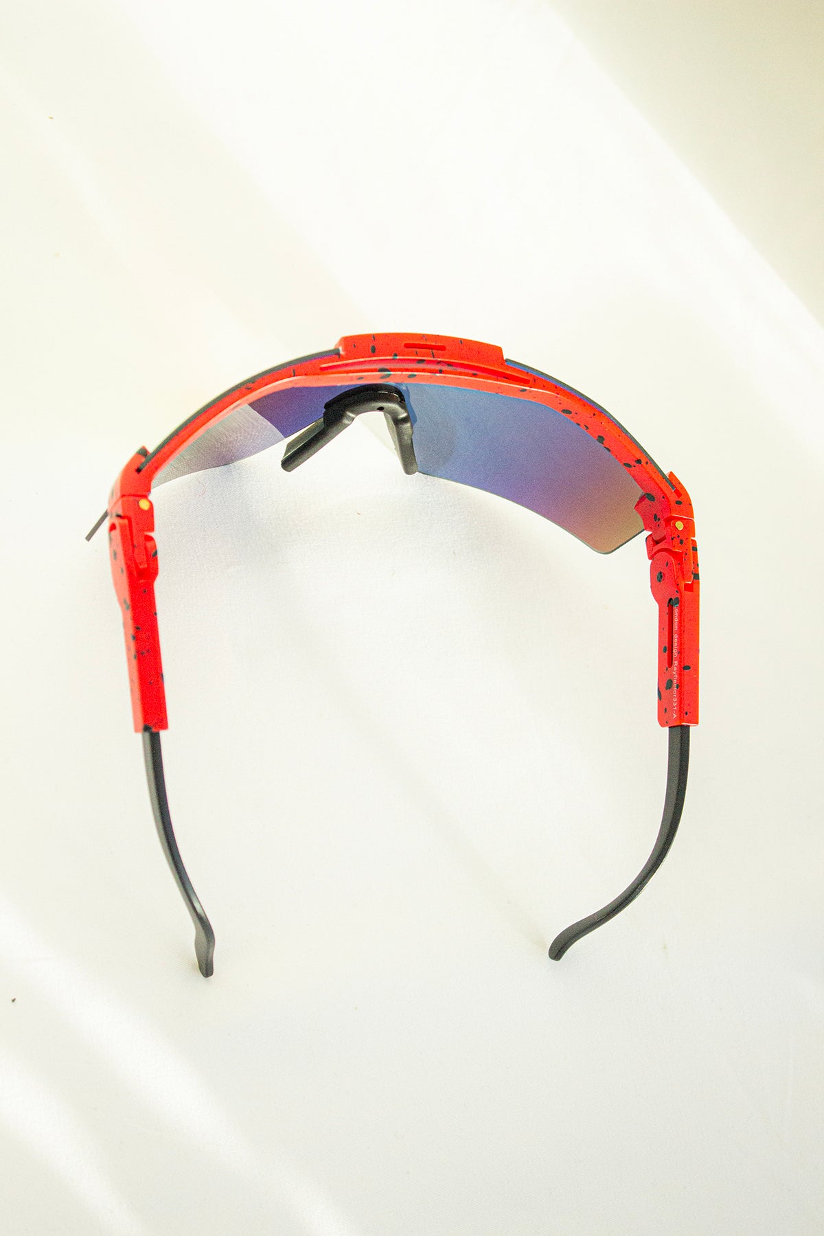 Mirrored Oversize Ski Style Visor Sunglasses - Sugar + Style
