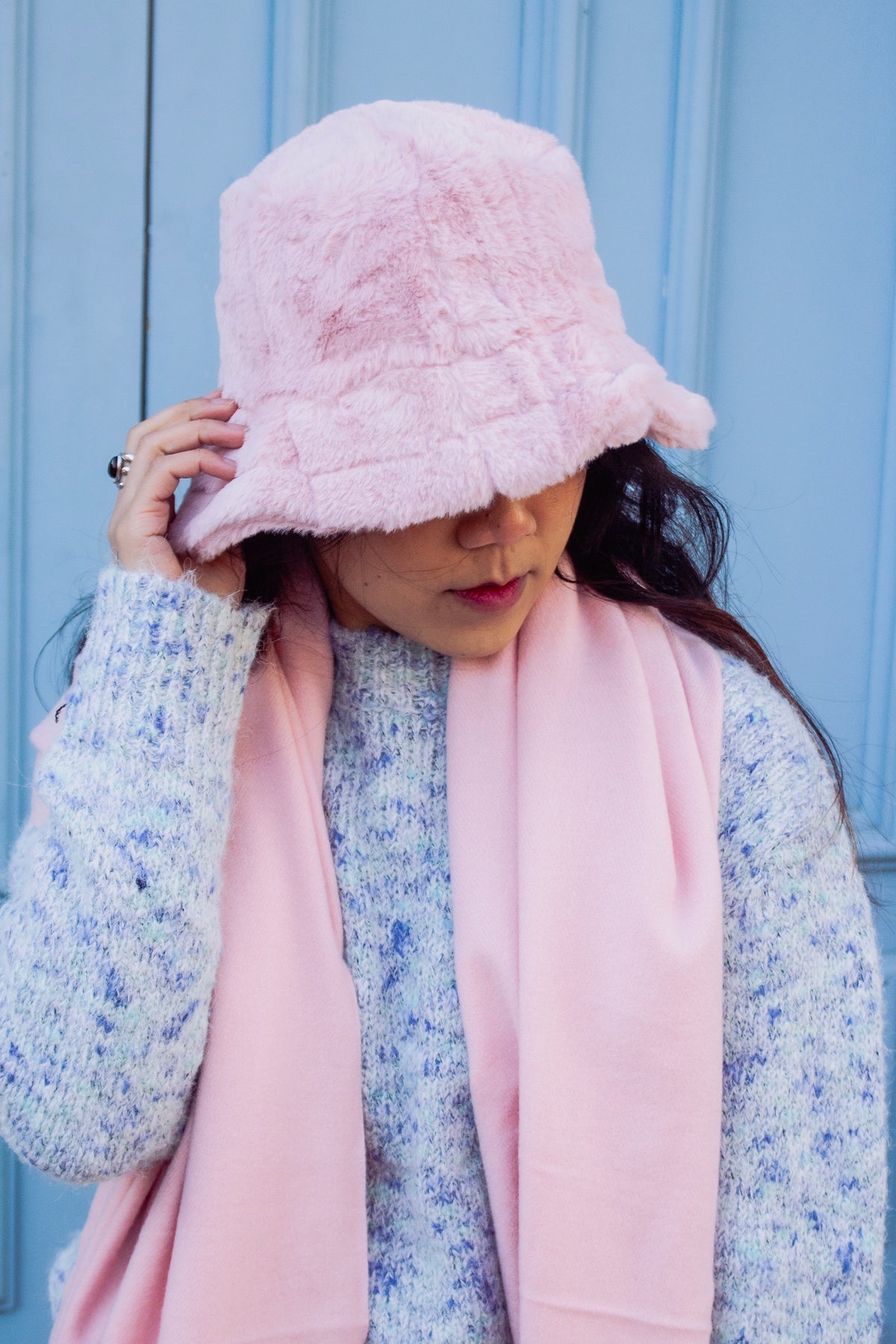 Fluffy Bucket Hat - Sugar + Style