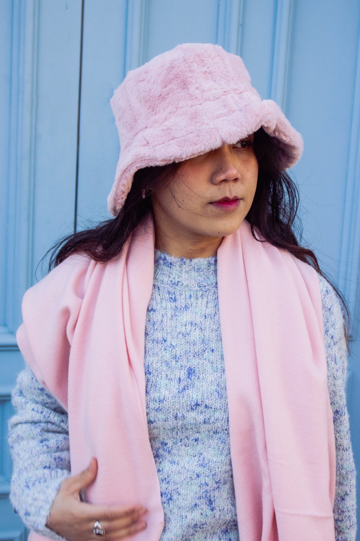 Fluffy Bucket Hat - Sugar + Style