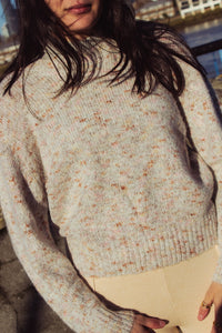 Speckled Fleck Knit Jumper - Sugar + Style