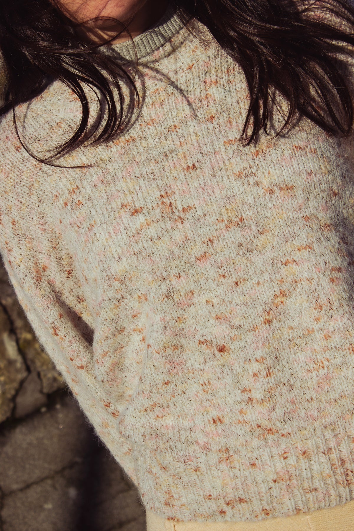 Speckled Fleck Knit Jumper - Sugar + Style