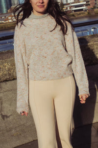 Speckled Fleck Knit Jumper - Sugar + Style