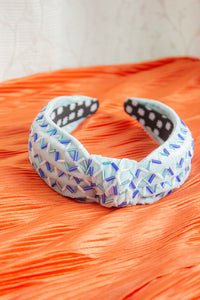 Sprinkle Beaded Twist Knot Headband - Sugar + Style