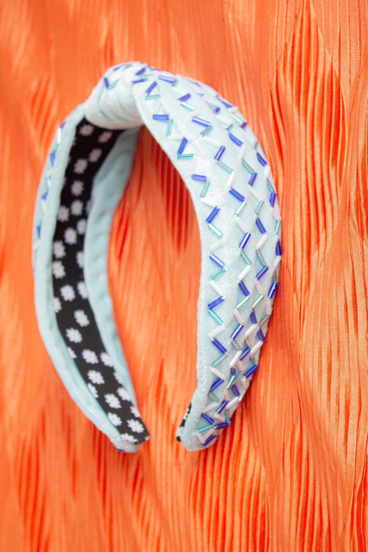 Sprinkle Beaded Twist Knot Headband - Sugar + Style