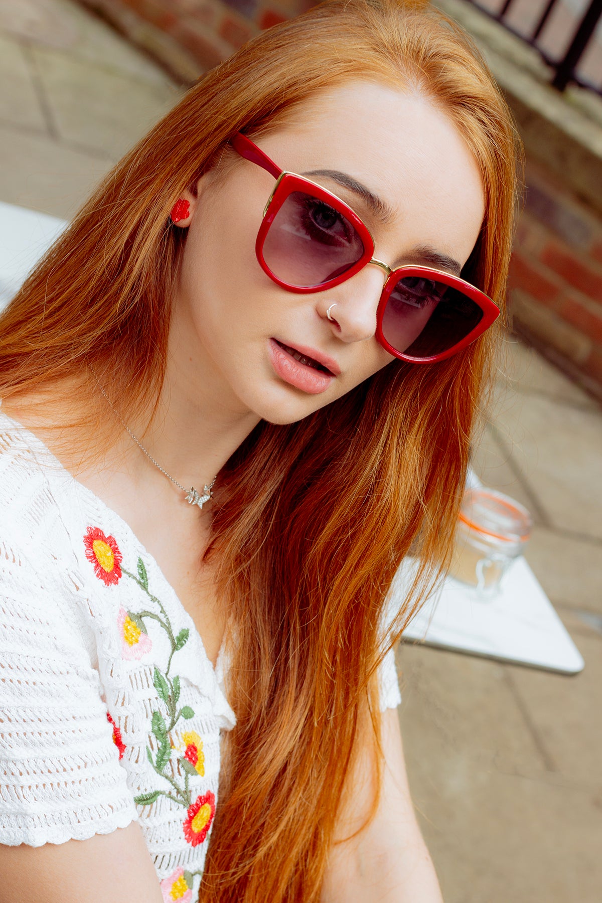 Supersize Cat Eye Sunglasses - Sugar + Style