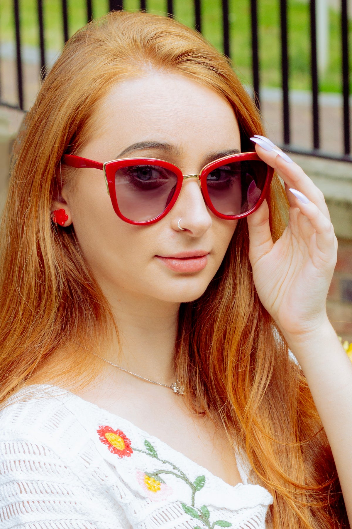 Supersize Cat Eye Sunglasses - Sugar + Style