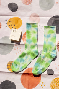 Tie Dye Ribbed Socks - Sugar + Style