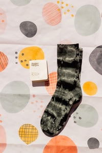 Tie Dye Ribbed Socks - Sugar + Style