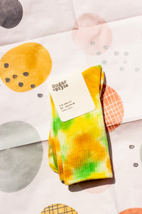 Tie Dye Ribbed Socks - Sugar + Style